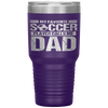 My Favorite Soccer Player Calls Me Dad Fathers Day Gift Son Tumbler Tumblers dad, family- Nichefamily.com