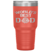 FC Toluca Mexico World's Best Dad Father's Day Gift Tumbler Tumblers dad, family- Nichefamily.com