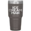 ICE CREAM MAN Party Father's Day Gift Novelty Tumbler Tumblers dad, family- Nichefamily.com