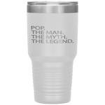 Cool Father Grandpa Pop The Man The Myth Tumbler Tumblers dad, family- Nichefamily.com