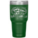 I Have Two Titles Dad And Granddad Fathers Day Gift Tumbler Tumblers dad, family- Nichefamily.com