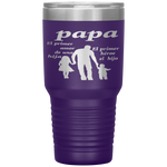 Spanish Fathers Day Gift Regalo Camisa Tumbler Tumblers dad, family- Nichefamily.com