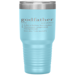 Fathers Day Gift For Godfather Gifts From Godchild Tumbler Tumblers dad, family- Nichefamily.com