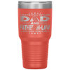 I Have Two Titles Dad Father-In-Law Funny Fathers Day Gift Tumbler Tumblers dad, family- Nichefamily.com