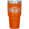 Vintage Best English Bulldog DAD Ever Fathers Day Gift Tumbler Tumblers dad, family- Nichefamily.com