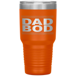 Dad Bod Design 2 Red Lines Father's Day Gift Tumbler Tumblers dad, family- Nichefamily.com