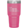 Cool Father Grandpa Pop The Man The Myth Tumbler Tumblers dad, family- Nichefamily.com