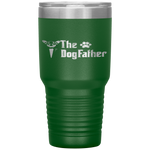 The Dogfather Chihuahua Dog Dad Father's Day Gift Tumbler Tumblers dad, family- Nichefamily.com