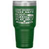 Real Grandpas Play Golf Best Grandpa Golfer Dad Funny Gift Tumbler Tumblers dad, family- Nichefamily.com