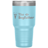 The Dogfather Siberian Husky Dog Dad Father's Day Gifts Tumbler Tumblers dad, family- Nichefamily.com