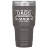 Funny New Dads Get Promoted to Grandpa Est.2020 Tumbler Tumblers dad, family- Nichefamily.com