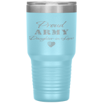 Army Daughter in Law Proud Army Daughterinlaw Father In Law Tumbler Tumblers dad, family- Nichefamily.com