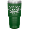 Best Dad By Par Golf Lover Father's Day Gift Tumbler Tumblers dad, family- Nichefamily.com