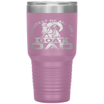 Greatest of All Time Goat Dad Fathers Day Gift Tumbler Tumblers dad, family- Nichefamily.com