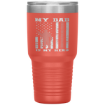 My Dad is My Hero-Army Dad Father's Day and 4th of July Tumbler Tumblers dad, family- Nichefamily.com