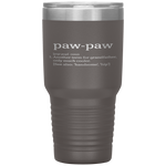 Paw-Paw Grandfather - Cool Definition Funny Grandpa Tumbler Tumblers dad, family- Nichefamily.com