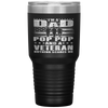 I Am A Dad A Pop Pop And A Veteran Fathers Day Gift Tumbler Tumblers dad, family- Nichefamily.com