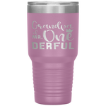 Grandpa of Mr Onederful 1st Birthday First One-Derful Party Tumbler Tumblers dad, family- Nichefamily.com