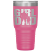 GirlDad Girl Dad Proud Father of Daughters Cute Fathers Day Tumbler Tumblers dad, family- Nichefamily.com