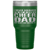 Father's Day Cheer Dad Killing It Cheerdancing Tumbler Tumblers dad, family- Nichefamily.com