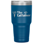 The Catfather Funny Father's Day Gift for Cat Daddy Tumbler Tumblers dad, family- Nichefamily.com