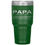 Definition Of PaPa Gift For Father's Day Tumbler Tumblers dad, family- Nichefamily.com