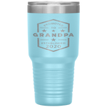 Promoted to Grandpa 2020 Established 2020 Tumbler Tumblers dad, family- Nichefamily.com