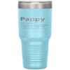 Pappy Gifts Grandpa Fathers Day Definition Birthday Tumbler Tumblers dad, family- Nichefamily.com