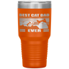 Best Cat Dad Ever Funny Cat Daddy Man Fathers Day Gift Tumbler Tumblers dad, family- Nichefamily.com