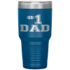 1 Dad Number One Father's Day Vintage Style Tumbler Tumblers dad, family- Nichefamily.com