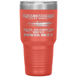 Some Play Bingo Real Grandpas Drive Powerboat Tumbler Tumblers dad, family- Nichefamily.com