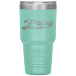 Vintage Father's Day Pops Tumbler Tumblers dad, family- Nichefamily.com