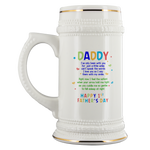 Daddy I've Only Been With You... Beer Stein Drinkware - Nichefamily.com
