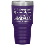 Valedictorian Class of 2020 Proud Grandpa Family Graduation Tumbler Tumblers dad, family- Nichefamily.com