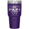 I'm Going To Be Papi Again Grandpa Again Funny Tumbler Tumblers dad, family- Nichefamily.com