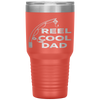 Reel Cool Dad Fishing Daddy Father's Day Gift  Tumbler Tumblers dad, family- Nichefamily.com