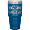 I Have Two Titles Dad Father-In-Law Funny Fathers Day Gift Tumbler Tumblers dad, family- Nichefamily.com