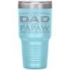 I Have Two Titles Dad And Papaw Funny Fathers Day Tumbler Tumblers dad, family- Nichefamily.com