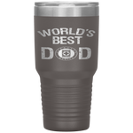 FC Cruz Azul Mexico World's Best Dad Father's Day Gift Tumbler Tumblers dad, family- Nichefamily.com