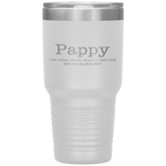 Pappy Definition Grandpa For Coolest Old Man Tumbler Tumblers dad, family- Nichefamily.com