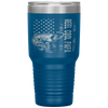 Reel Cool Papa Camouflage American Flag Fathers Day Gift Tumbler Tumblers dad, family- Nichefamily.com