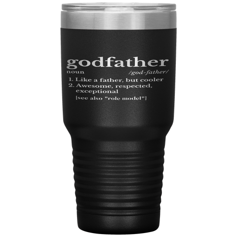 Fathers Day Gift For Godfather Gifts From Godchild Tumbler Tumblers dad, family- Nichefamily.com
