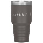 Darts Evolution Dart Player Father's Day Gift Tumbler Tumblers dad, family- Nichefamily.com