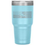 Vintage American Flag Schnauzer Dog Lover Gifts Father's Day Tumbler Tumblers dad, family- Nichefamily.com