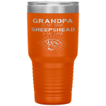 Grandpa is my Name Sheepshead is my Game Tumbler Tumblers dad, family- Nichefamily.com