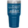 Valedictorian Class of 2020 Proud Grandpa Family Graduation Tumbler Tumblers dad, family- Nichefamily.com