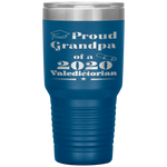 Valedictorian Class of 2020 Proud Grandpa Family Graduation Tumbler Tumblers dad, family- Nichefamily.com