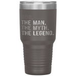 Bob The Man The Myth Legend Father's Day Tumbler Tumblers dad, family- Nichefamily.com