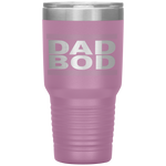 Dad Bod Design 2 Red Lines Father's Day Gift Tumbler Tumblers dad, family- Nichefamily.com