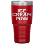 ICE CREAM MAN Party Father's Day Gift Novelty Tumbler Tumblers dad, family- Nichefamily.com